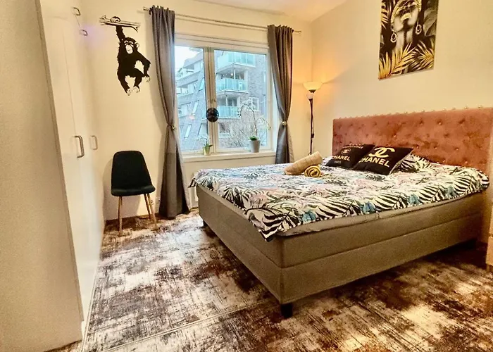 Quarto em Acomodações Particulares Comfortable Oslo